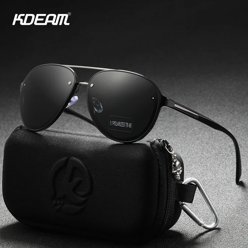 Солнцезащитные очки авиаторы UV400 для мужчин и женщин поляризационные зеркальные