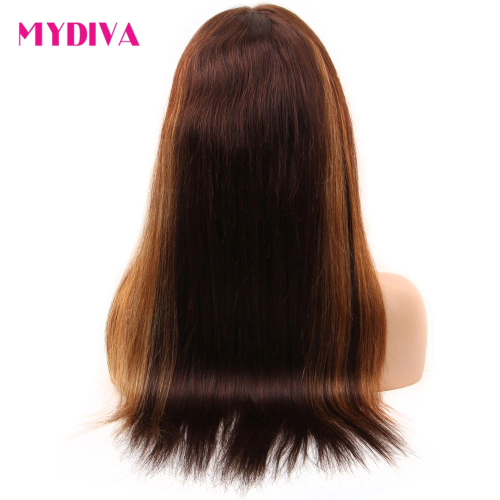 Парик из человеческих волос с глубокой кружевной передней частью 13x6 парики