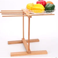 beech foldable pasta drying rack spaghetti dryer stand noodles drying holder hanging rack pasta cooking tool kitchen drying tool
