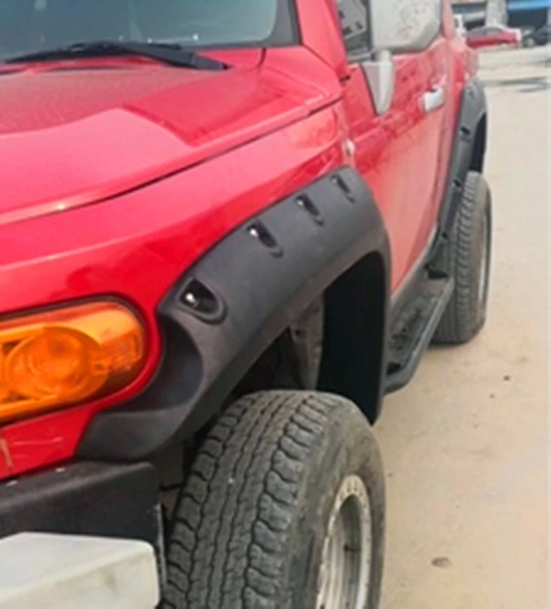 Подходит для Toyota FJ Cruiser Body kit fender 2007- год Воздухозаборники вентиляционные крышки автомобиля refitt широкий кузов аксессуары