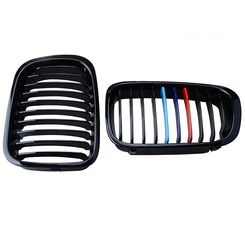 Передняя решетка радиатора Racing M Performance Style подходит для BMW E46 3 серии 4 Двери Седан