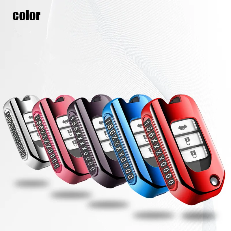 Мягкий чехол для автомобильного ключа из ТПУ Подходит Honda Civic CR V Accord Jade Crider Odyssey 2015