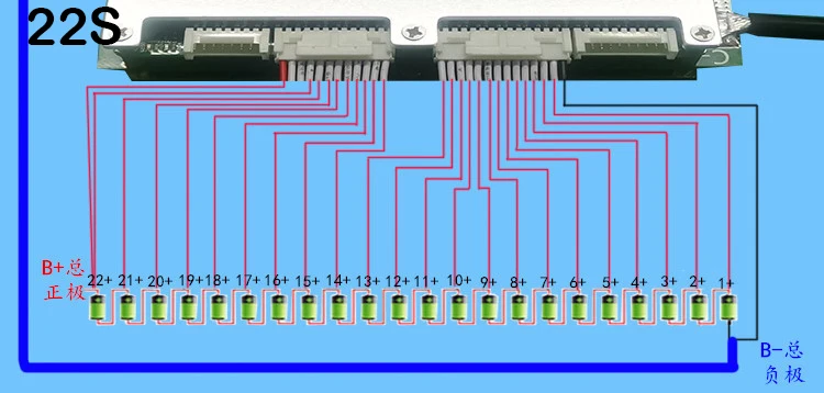 70A 100A 150A 200A 300A Bluetooth Батарея BMS с ЖК-дисплеем 13 S-24 S LiFePo4/10 S-24 S li-ion/15 S-24 S LTO lithium Titanate