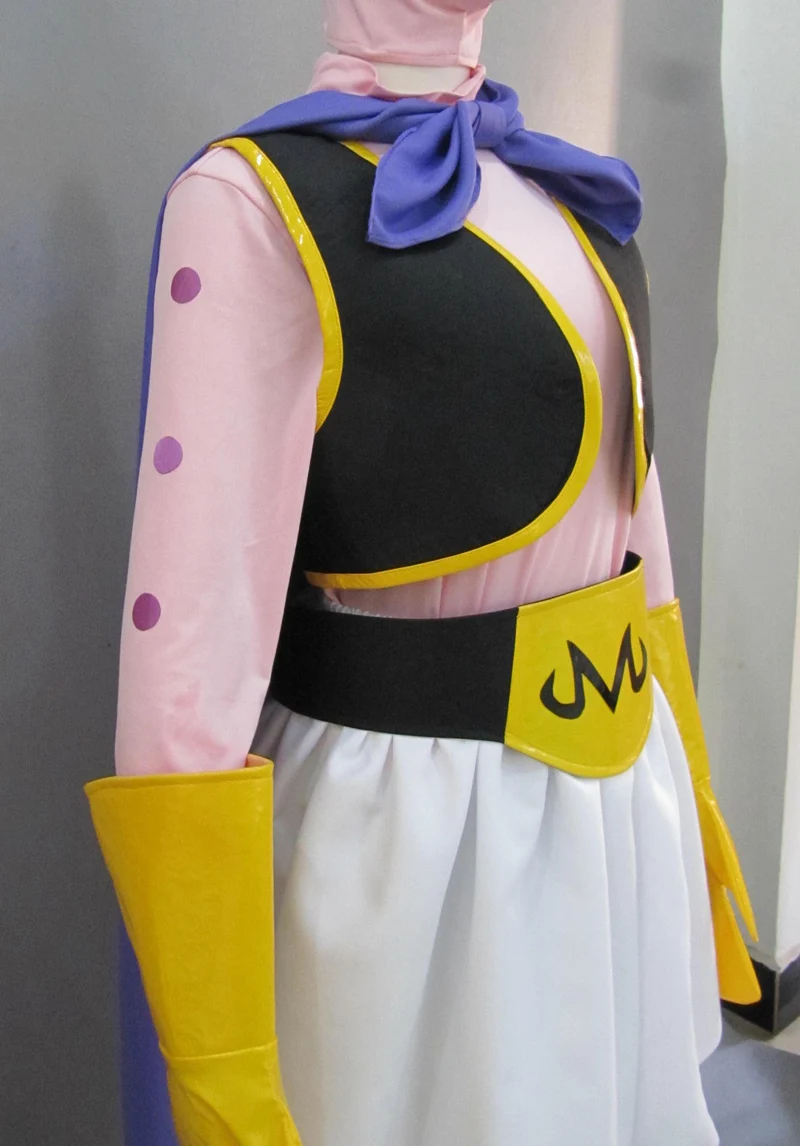 Majin Boo the fat Cosplay Costume Custom Made Any Size for Unisex Women Mens Halloween Costumes | Тематическая одежда и
