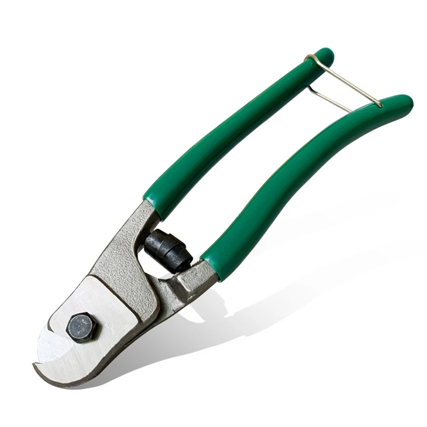 

8 Inch Heavy Duty Wire Rope Cable Cutter, Alloy Steel, Quenching Treatment, Hand Operation Steel Cable Cutter for Cutting 0-6mm