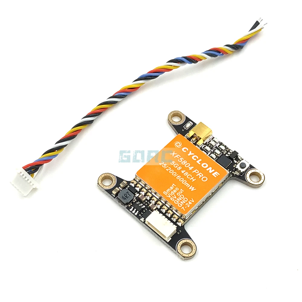 VTX 5804Pro 5 8G 48CH 25/200/600 передатчик mW FPV 2KM параметры настройки экранного меню TBS