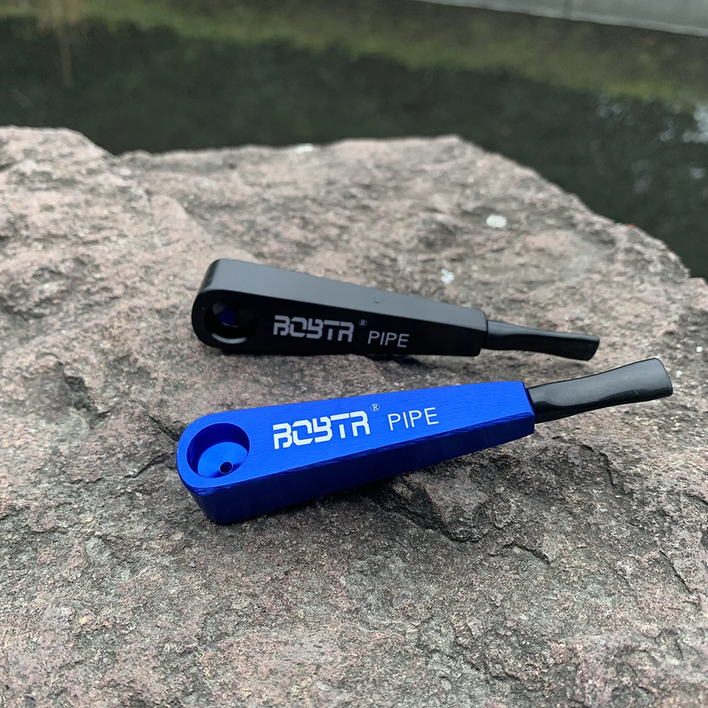 HORNET восклицательный знак алюминиевая металлическая курительная труба 106 мм чаша