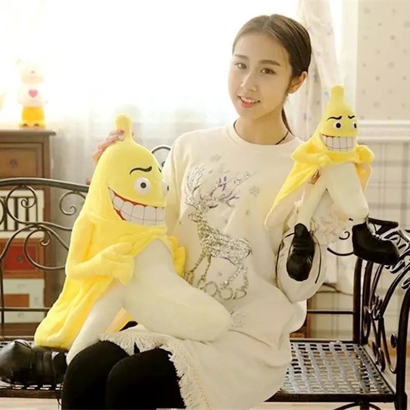 Злой банан плюшевые игрушки куклы Забавный творчества неприличный обман