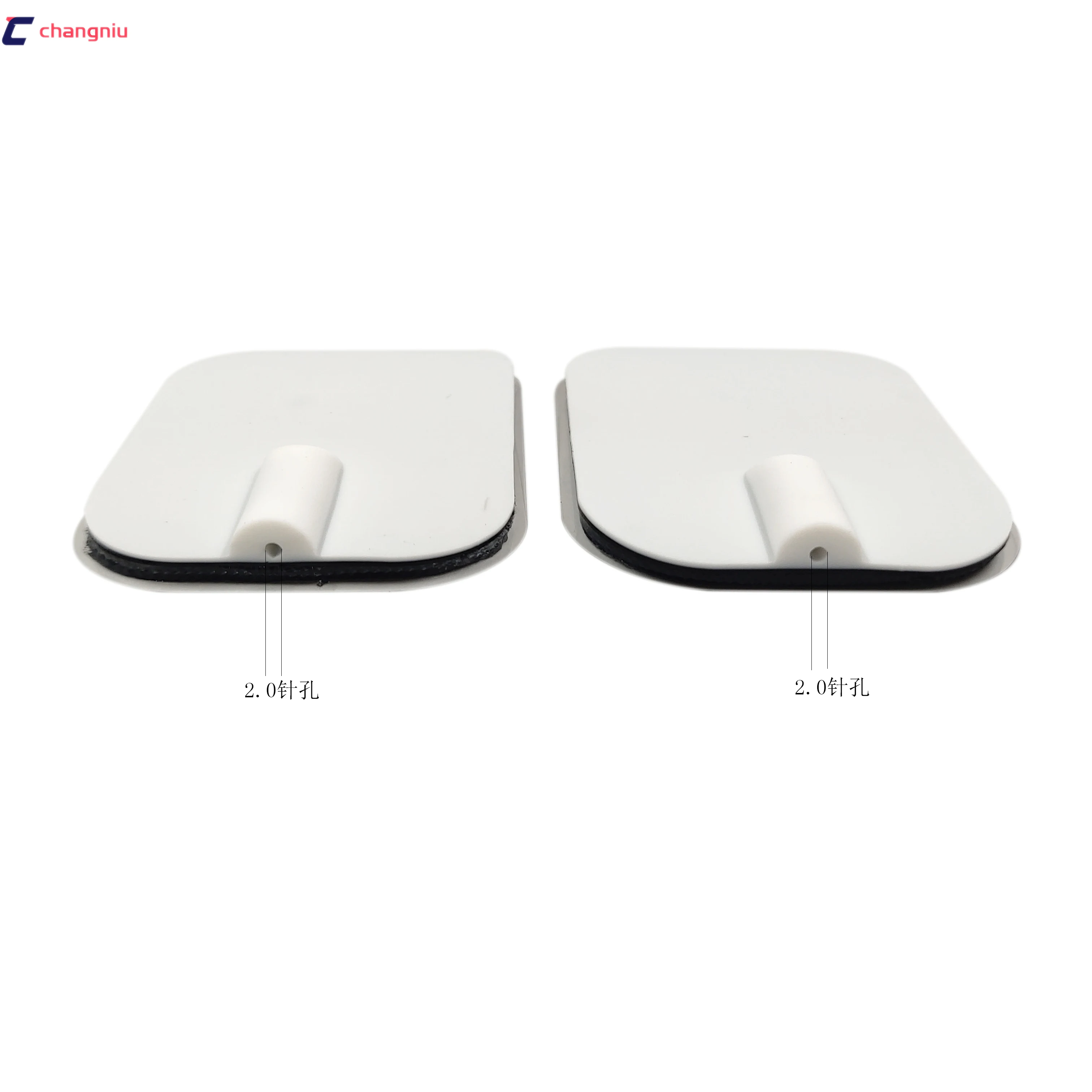 

Wholesale 500pcs/lot 4*6CM Self Adhesive Large Electrodes pad ,tens electrode pads for tens massage or Slimming Massage