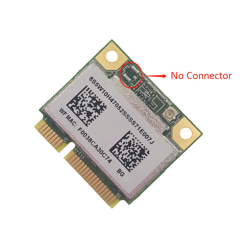 Беспроводная Wi-Fi карта для ноутбука AW-NE238H RTL8188EE RTL8188 150 Мбит/с 802 11 B/G/N Half Mini PCIe