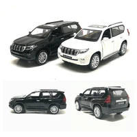 high simitation 132 toyota land cruiser prado alloy metal car model toys with pull back for kids birthday gifts free shipping