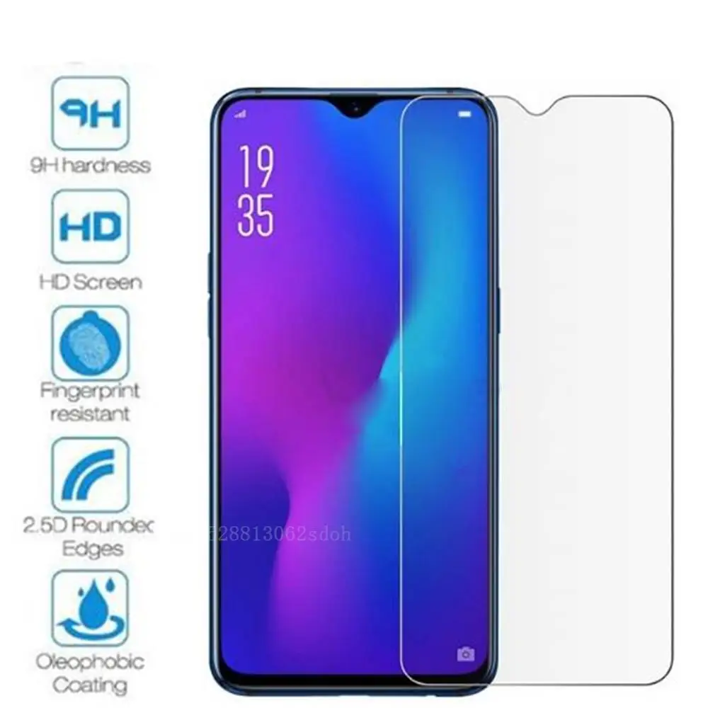 Закаленное стекло для Oppo A1K A5S A7n A9 AX5s K3 F11 Pro Realme X Lite 3 C2 защита экрана защитная