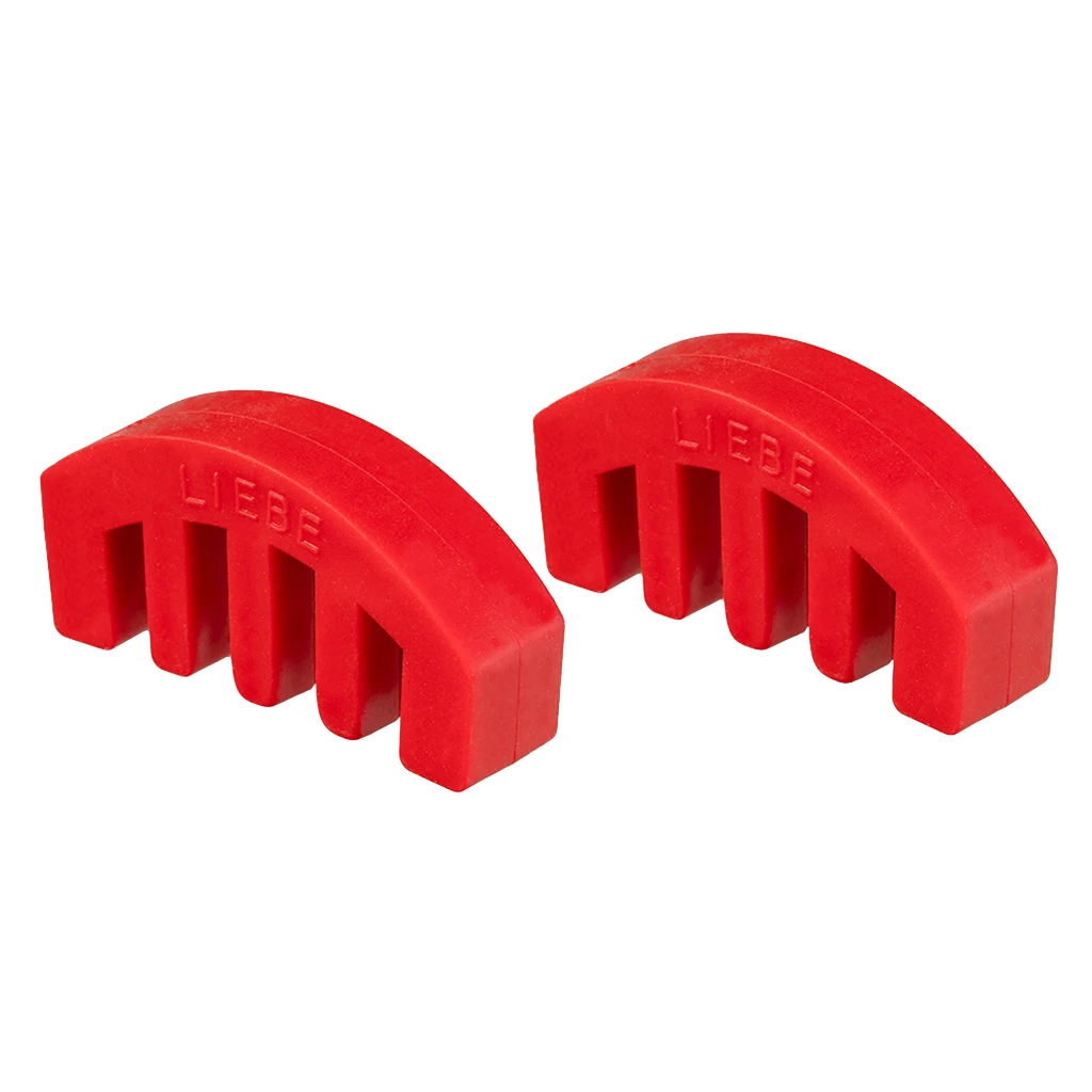 

2Pcs 4/4 3/4 1/2 Rubber Violin Mute Silencer For String Quiet Practice Accs