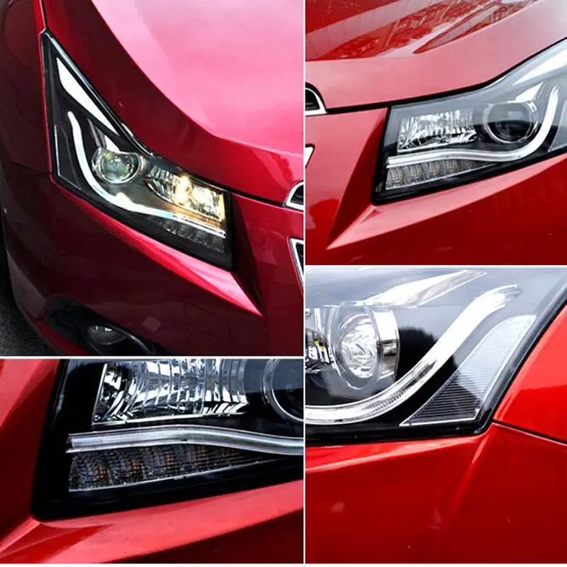 Автомобильный ангел демон глаза передняя фара HID Белый Ремонт для Chevrolet Cruze 2009 2010