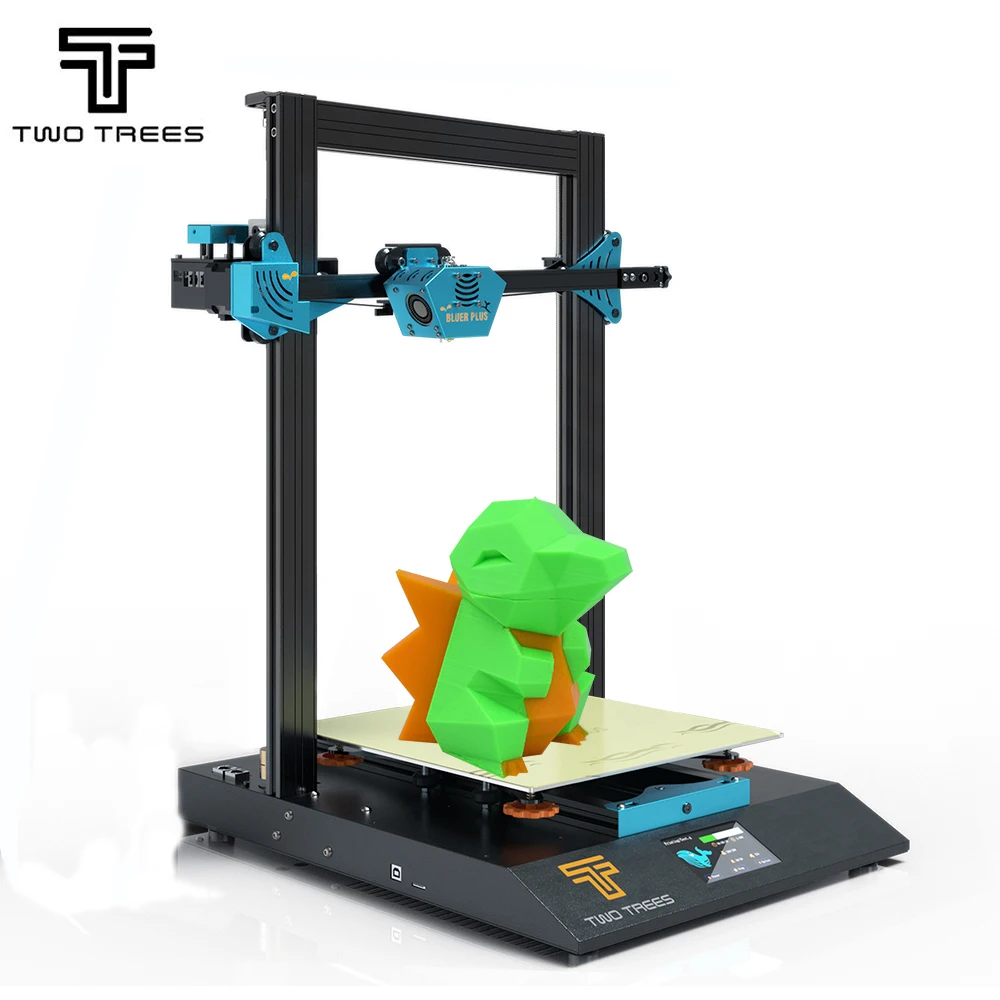 3D принтер TWO TREES BLUER PLUS размер 300*300*400 мм бесшумная печать MKS плата экструдер