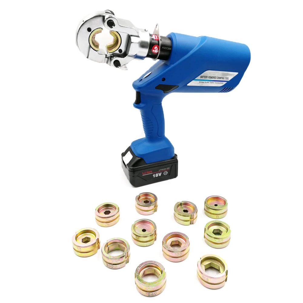 

High Quality Electrical 10-300 sq mm Battery Cable Lug Crimping Tools HL-300