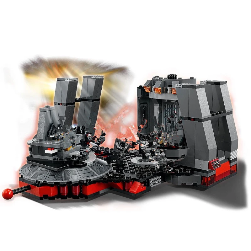 Набор для моделирования Snoke's Throne обучающие игрушки детей на Рождество 428