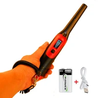 fully waterproof pinpoint metal detector pinpointer high sensitivity gold detector three modes lcd display optional 9v battery