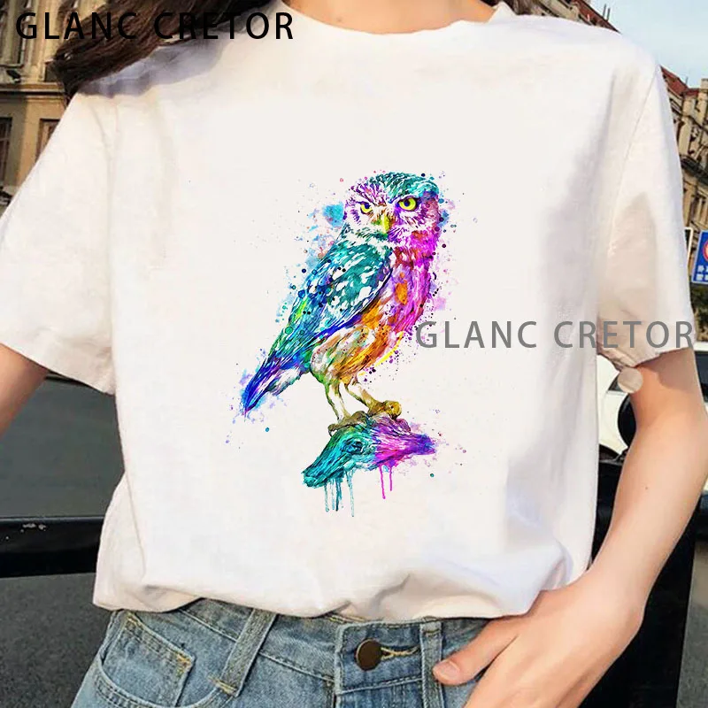 

Harajuku short sleeve soft white Fashion aesthetic T-shirt women T-shirt Femme O-neck graphic T-shirt top
