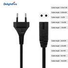 Шнур питания IEC320 C7 с европейской вилкой, рис. 8, удлинитель переменного тока, кабель для Dell, зарядного устройства для ноутбука, PS4, Canon, принтера, радио, динамика XBOX One S