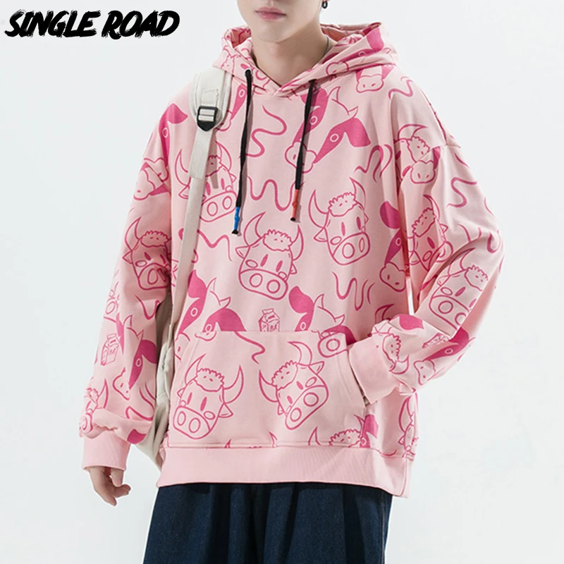 

Мужская толстовка с капюшоном и принтом, в стиле хип-хоп