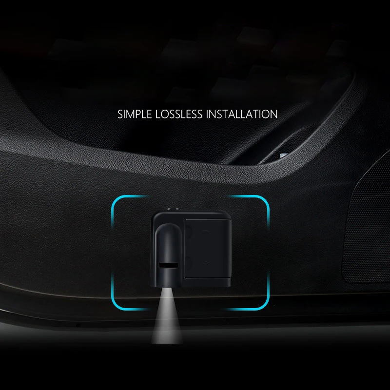 

1/2Pcs Brand Led Styling Door Welcome Logo Projection Shadow Lamps Cars Decoration Intelligent Infrared Sensor Light