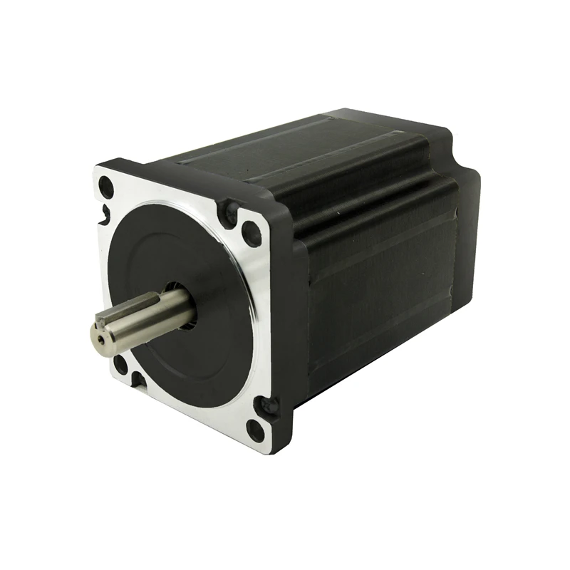 4Axis CNC NEMA34 stepper motor 8.5N.m(1215oz-in) shaft diameter 12.7/14mm 6.0A and Driver AC18-80V/DC24-110V 2.0-6.0A 256Micro |