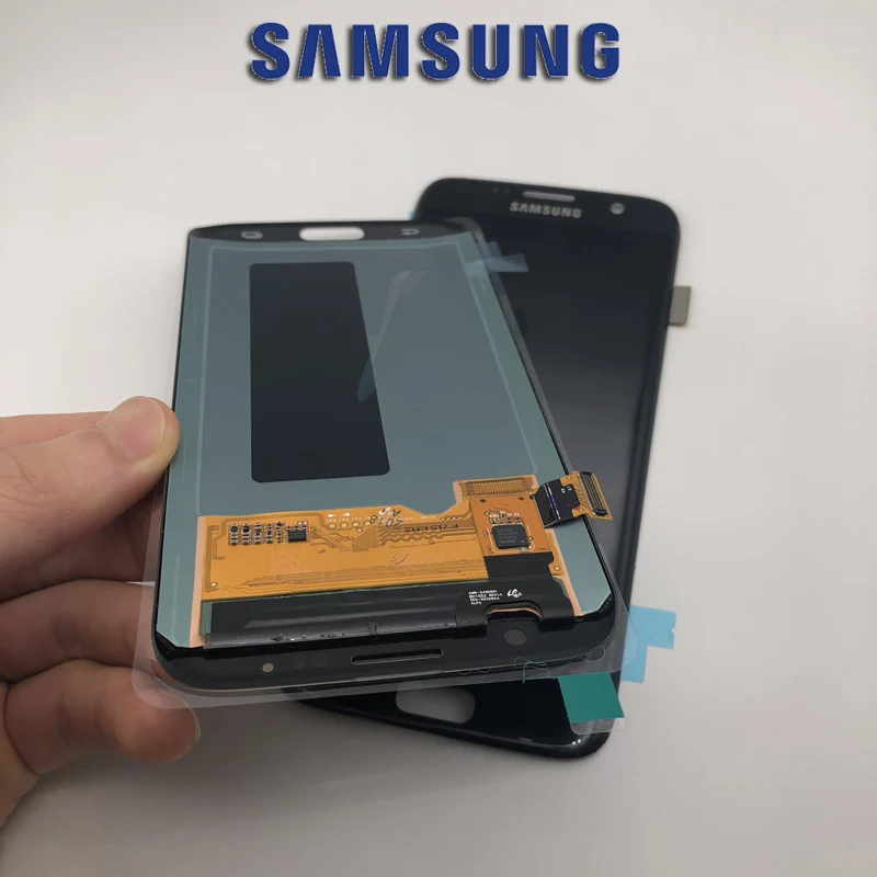 NEW ORIGINAL SUPER AMOLED Display For Samsung Galaxy S7 Edge G935 G935T G935V G935A G935F G935FD G935U LCD Touch Screen | Мобильные