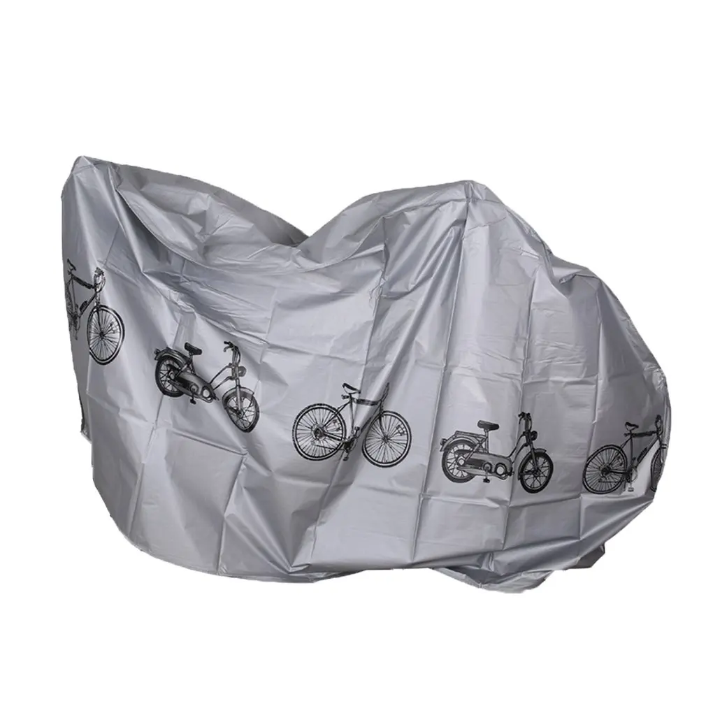 

Gray Moto Bike Motorcycle Covers Dust Waterproof Outdoor Indoor Rain Protector Cover Coat For Bicycle Scooter