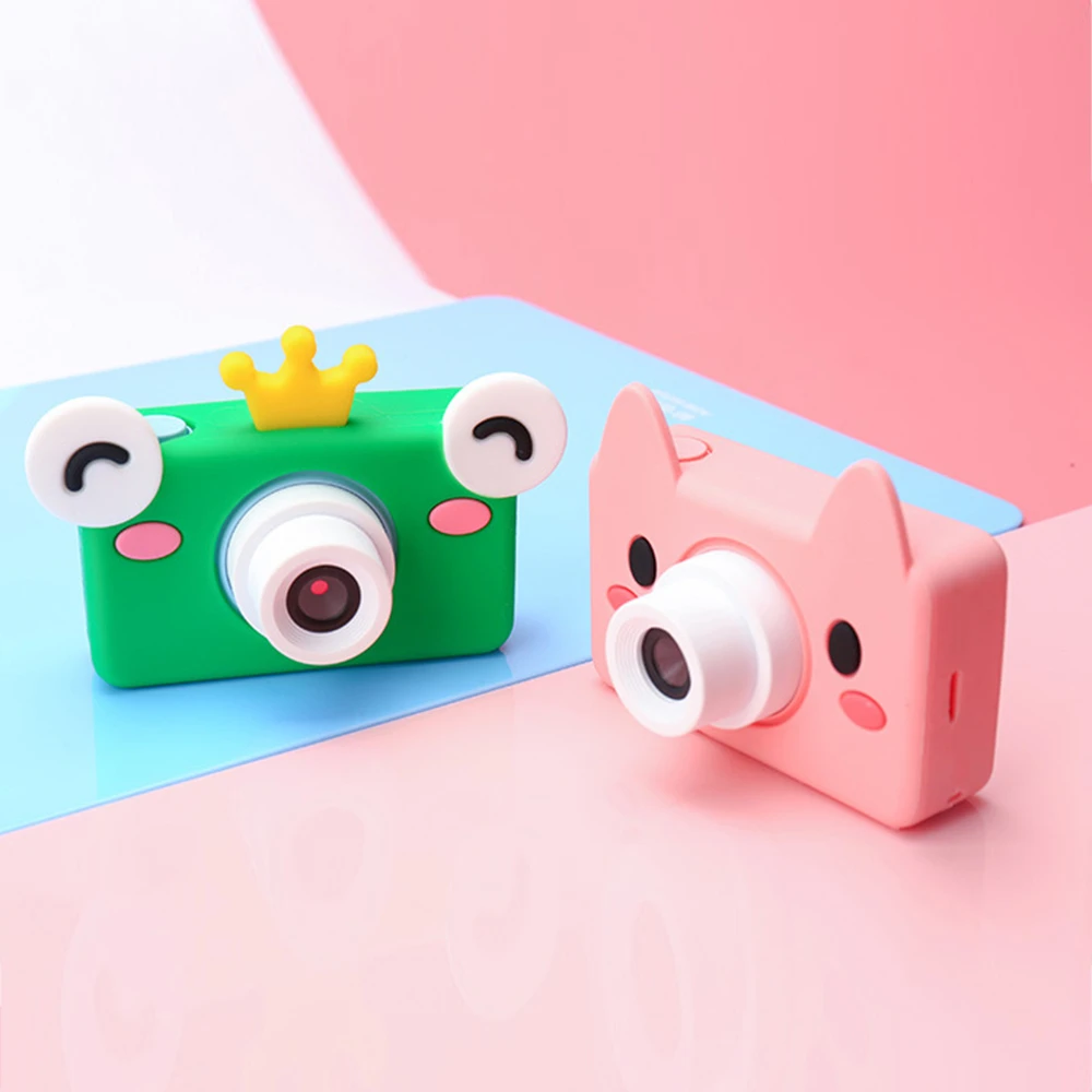 HD мини камера для детей Мультяшные игрушки обучающие подарки на Рождество 12