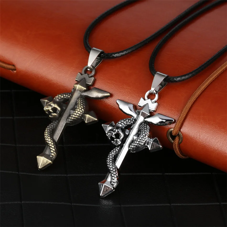 

Alchemist Theme Pocket Watch Gift Set Trendy Leather Rope Pendant Necklace Box Sets for Anime Boys Birthday Present