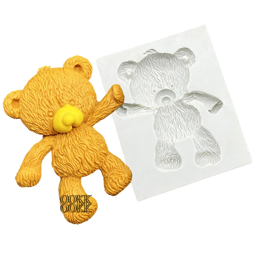 

Медведь, силиконовая форма для поделок, инструменты для фотографий