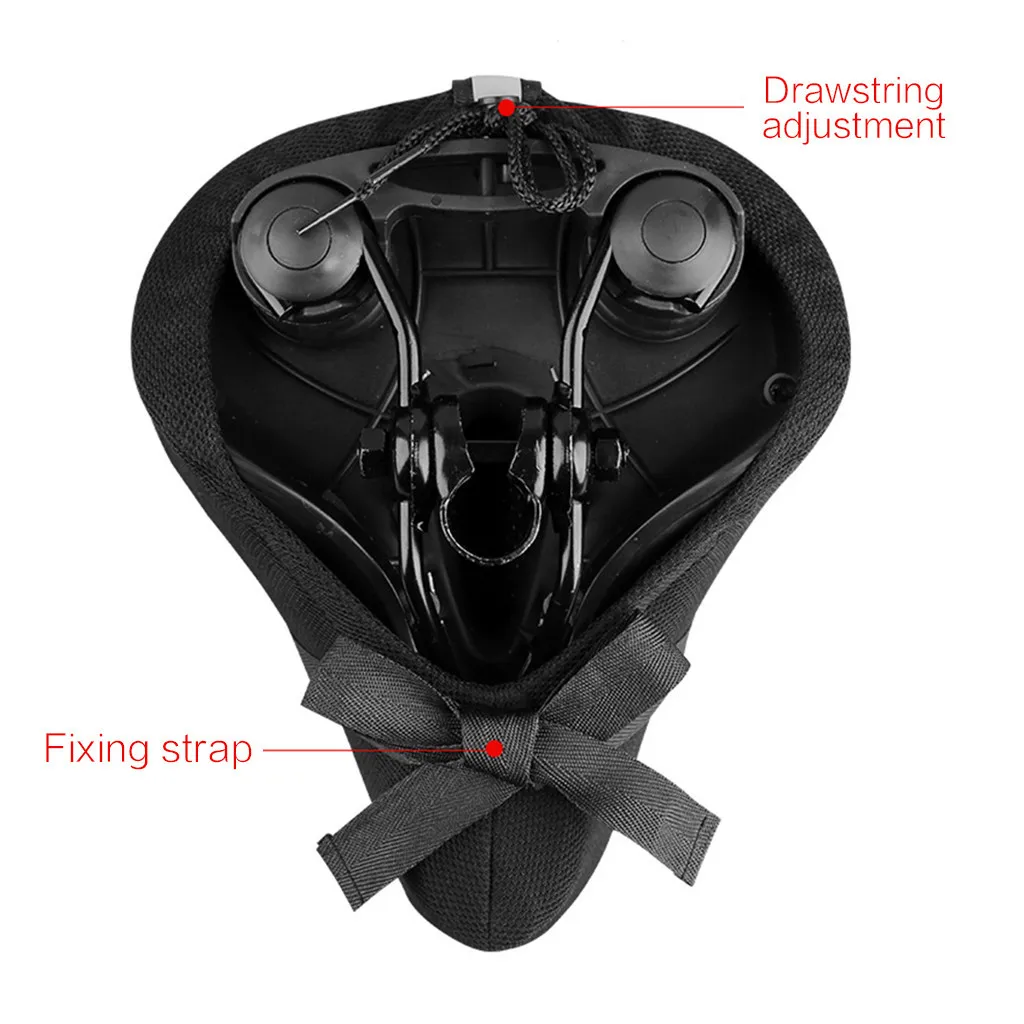 Мягкое 3D велосипедное седло железная подушка Аксессуары для велосипеда мягкое