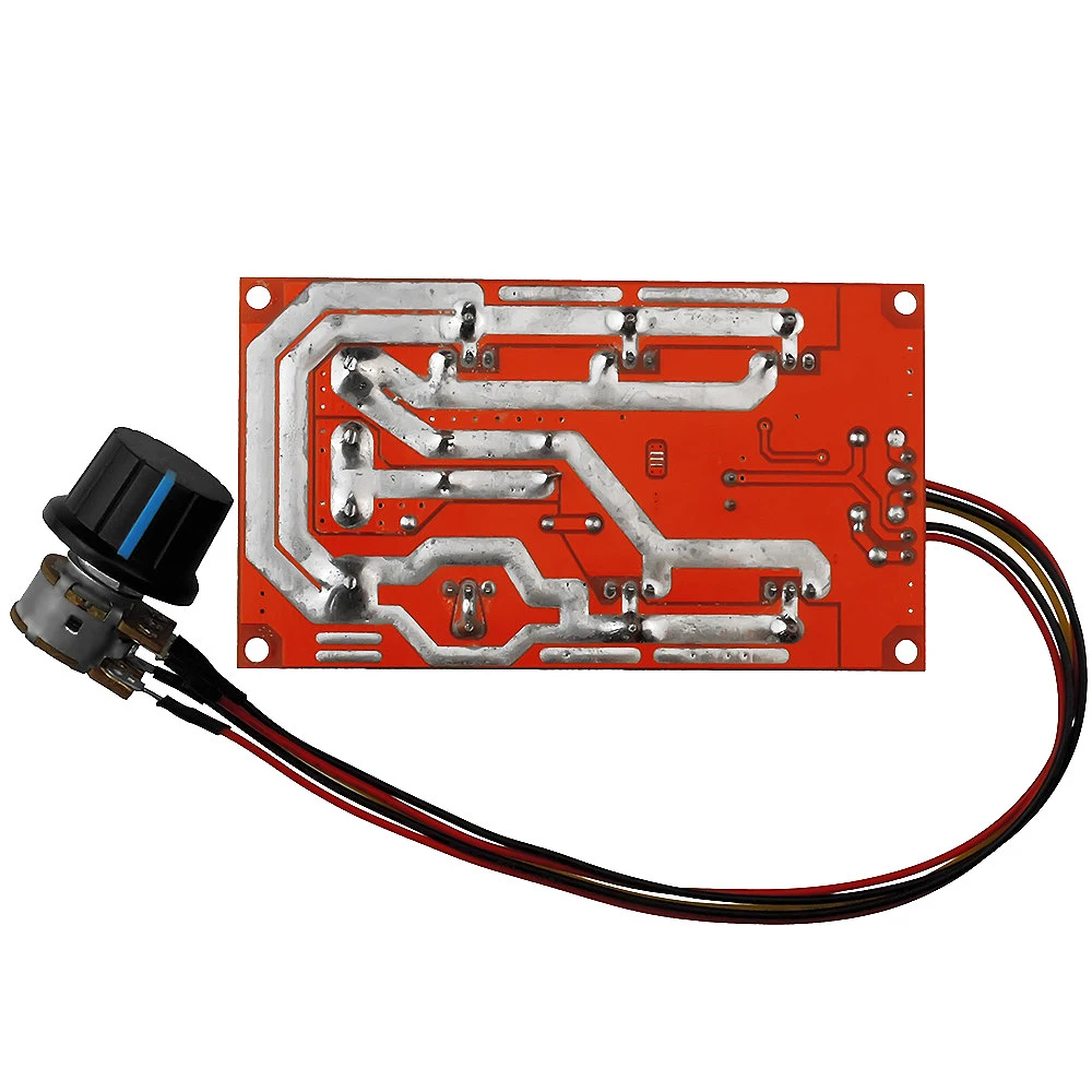 Фоторегулятор 12 В 24 48 постоянного тока контроль скорости двигателя ШИМ 9-50 в 40 А 2000