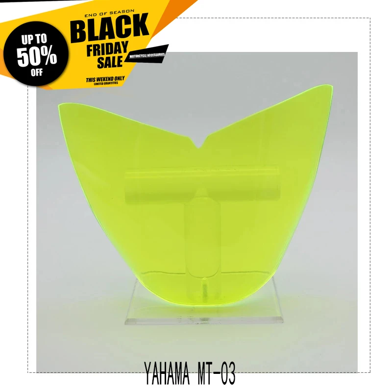 TENGWORSHIP For YAMAHA MT-03 Motorcycle Accessories ABS Headlight Protector Cover Screen Lens | Covers & Ornamental Mouldings