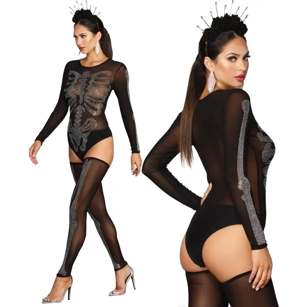 Женские сексуальные Клубные брюки комплект с длинными рукавами из 2 предметов