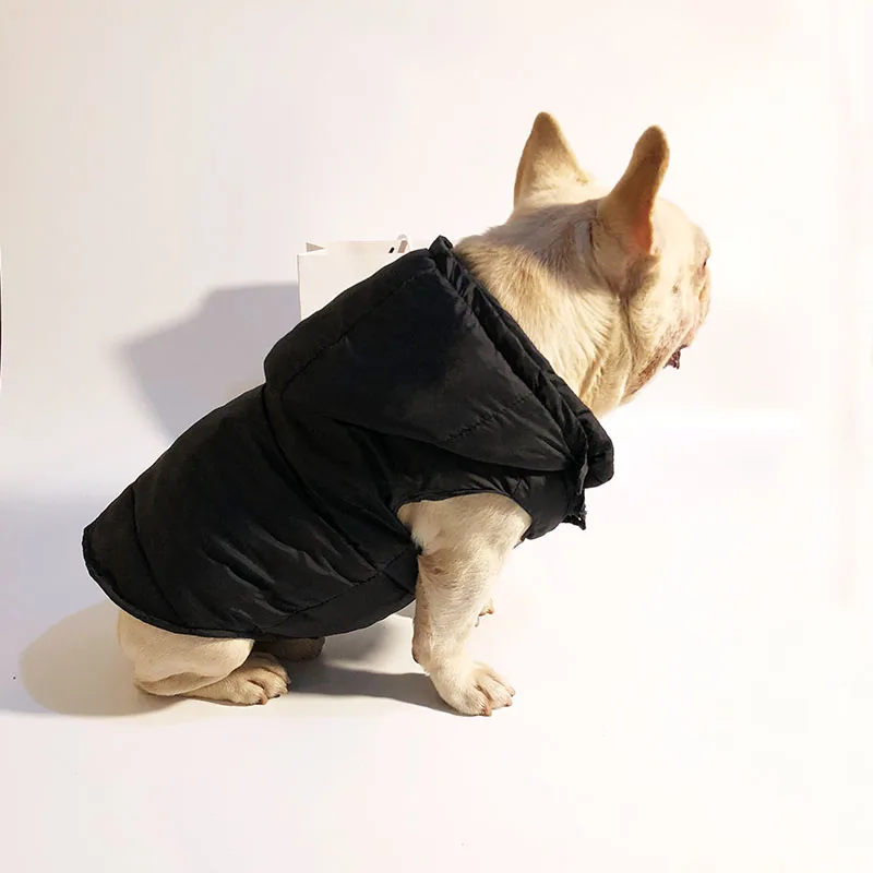

2020 New Designed Cotton Vest Dog Clothes French Bulldog Yorkie Winter Warmth Thickening New Vest Puppy Dog Costumes BY007