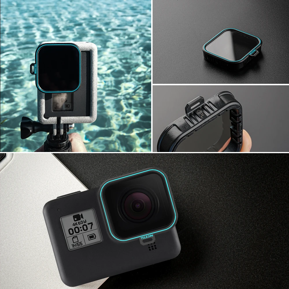 Телесин по 3 предмета в комплекте Gopro ND набор фильтров CPL поляризатор для защиты