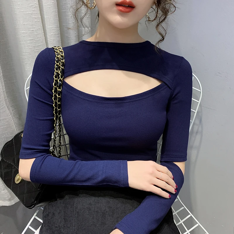 bong weed tshirt T Shirt Women Off Shoulder Pullovers T-Shirt Long Sleeve round neck Female Clothing Tops ropa mujer | Женская одежда