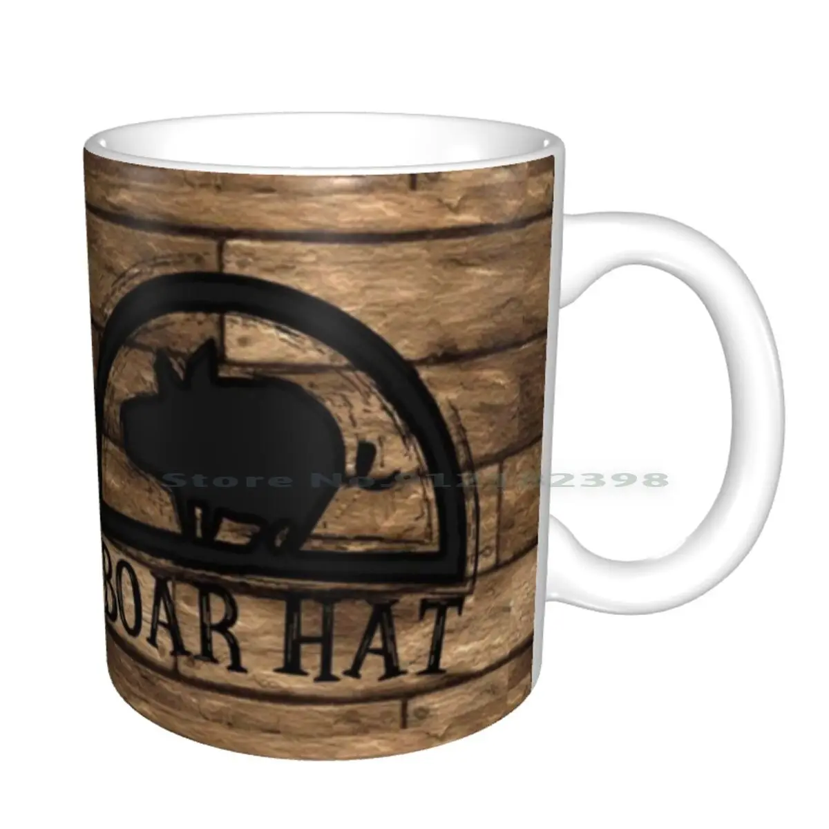 The Boar Hat Ceramic Mugs Coffee Cups Milk Tea Mug Nanatsu No Taizai Seven Deadly Sins Hawk Creative Trending Vintage | Дом и сад