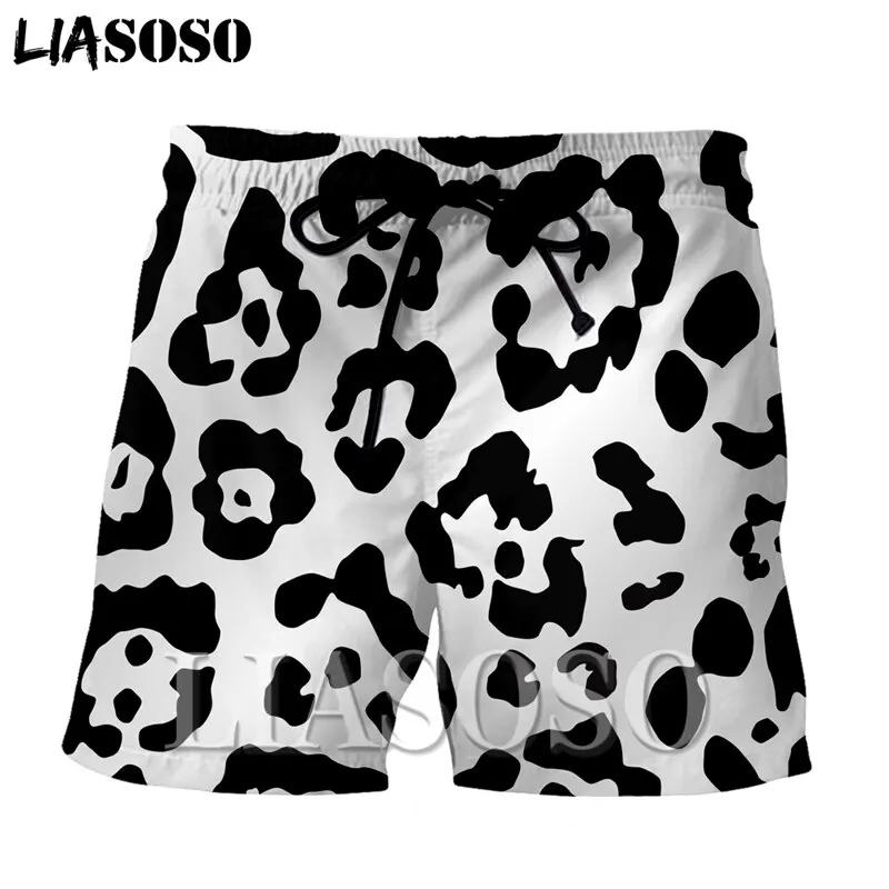 

LIASOSO fashion jungle wild boar shorts full of power 2021 new popular animal shorts forest series wild boar shorts forest