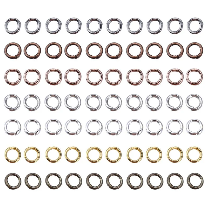 200 шт. 3 12 мм иных металлических ювелирных изделий Открыть Один петли