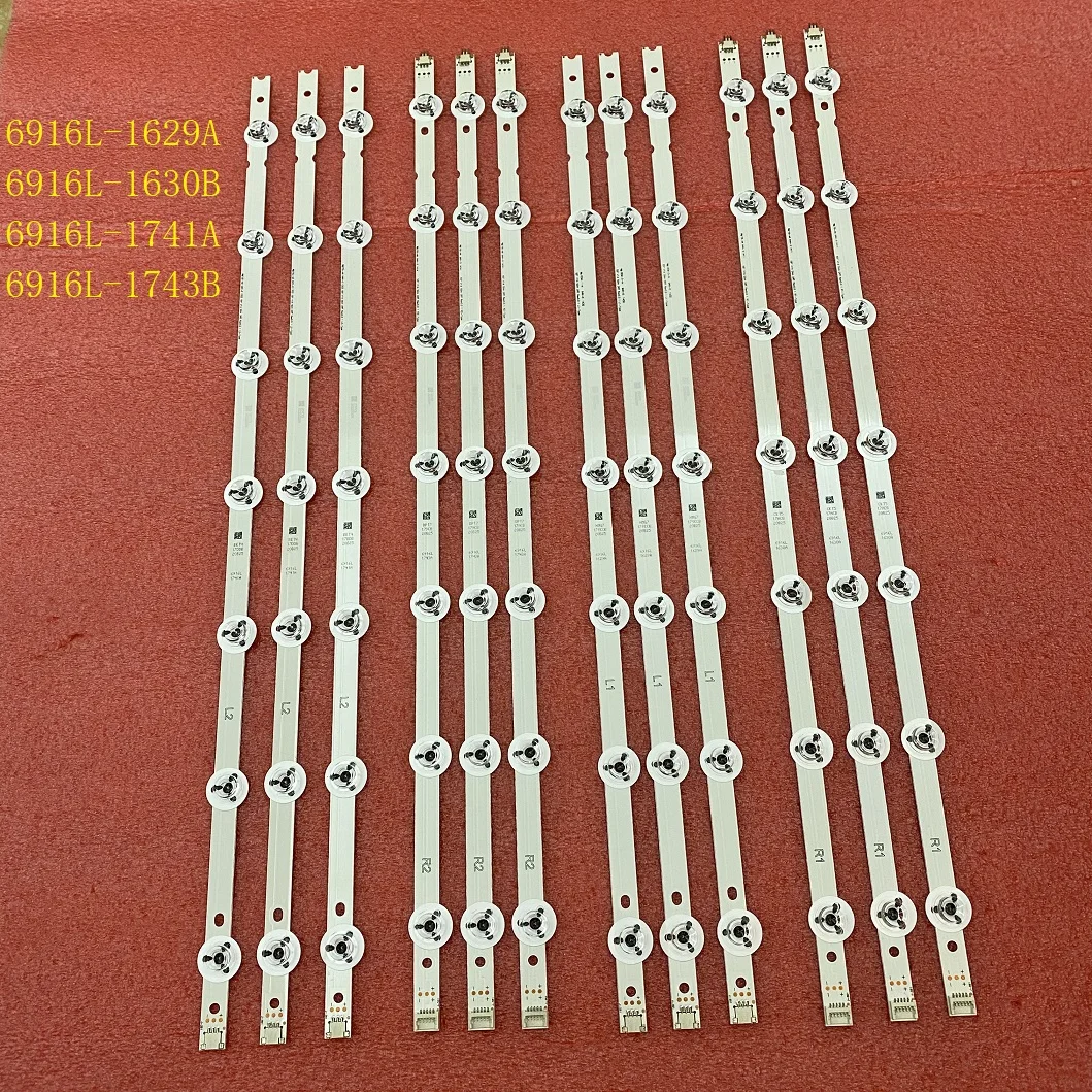 12 шт./компл. светодиодный Подсветка полосы для LG 55LB673V 55LB675V 55LB676V 55LB671V 55LB7200 55LB7000V