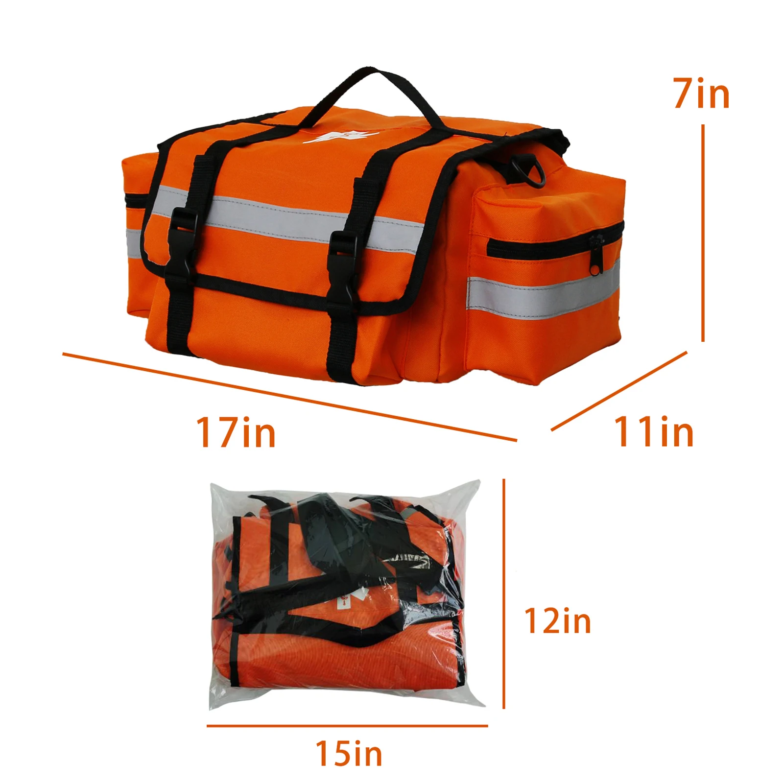 Ткань Оксфорд 26L большой Ёмкость для дома и улицы травмы сумка аварийный пакет