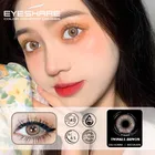 Контактные линзы EYESHARE 2, шт.пара, серия Milk Shake, цветные контактные линзы ed, для годового использования, косметические, цветные, для глаз
