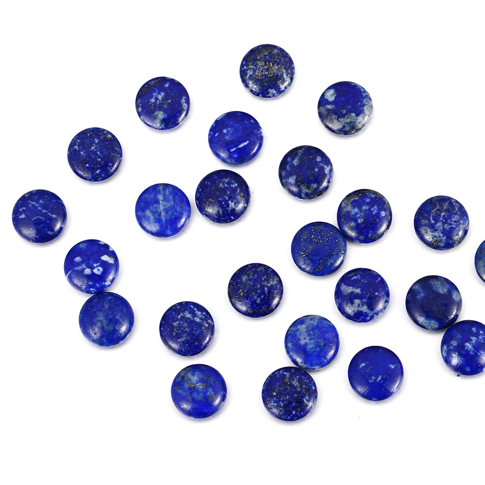 Овальная огранка натуральный Лапис 12x16 мм свободные камни оптом декоративный