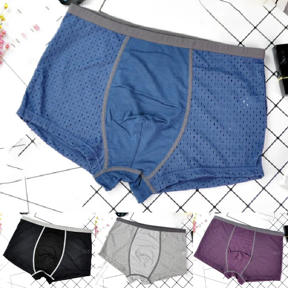 

Mens Sexy Ice Silk Mesh Boxer Briefs Shorts Trunks Breathable Underwear Mens Sexy Ice Silk Mesh Boxer Briefs Shorts Trunks Breat