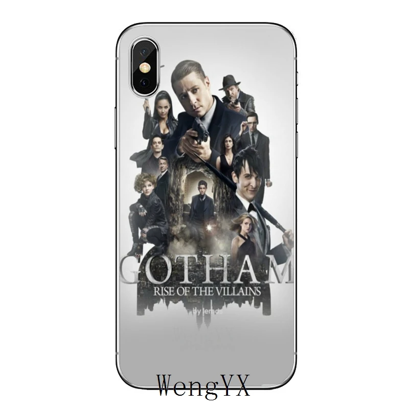 Американская ТВ-маска из силикона Gotham для Xiaomi Redmi 7 7A Note 8 Pro K20 Mi A3 9T CC9 CC9e 9 Lite SE On.