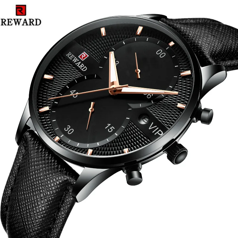 Часы наручные D7 Мужские кварцевые роскошные спортивные водонепроницаемые