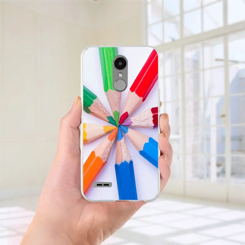 Силиконовый чехол для телефона из мягкого ТПУ с рисунком LG V10 V20 V30 G2 G3 мини G4 G5 G6 K4 K7